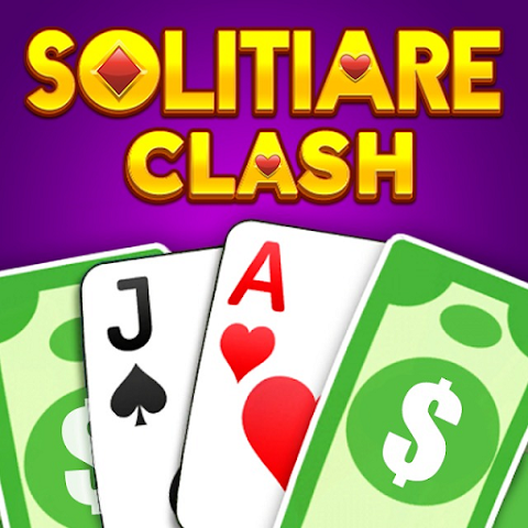 Solitaire Clash logo